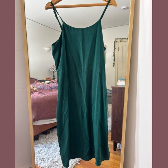 Rose Tencel Slip Dress (S) - Picture 2 of 5